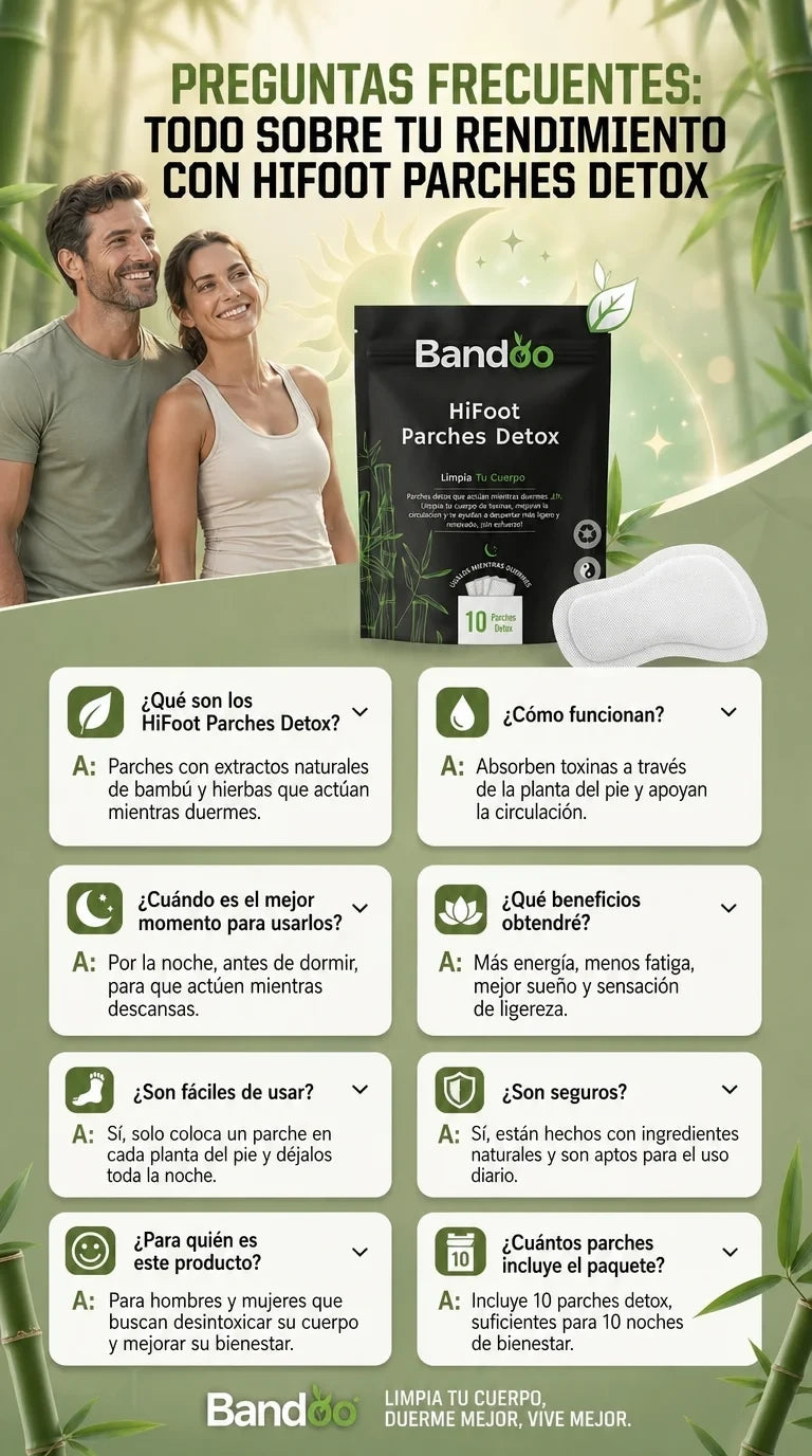 Detoxya Parches Detox: Renueva tu cuerpo mientras duermes