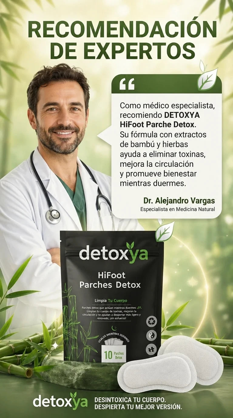 Detoxya Parches Detox: Renueva tu cuerpo mientras duermes